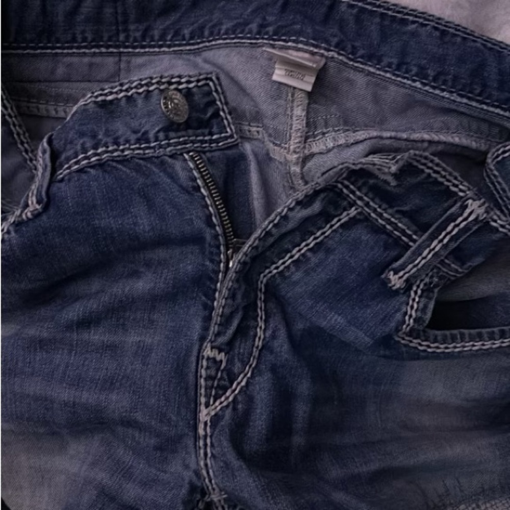 Distressed Vintage Jeans